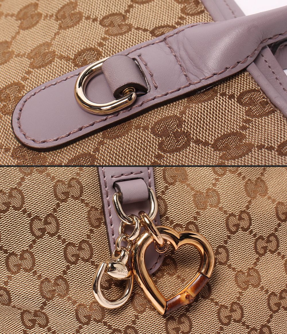Gucci Tote Heartbit GG Canvas — view 8