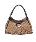 Gucci Abbey Shoulder Bag GG Canvas