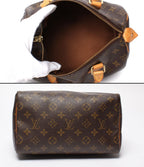 Louis Vuitton Handbag Mini Boston Speedy 25 Monogram — view 3