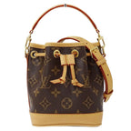 Louis Vuitton Monogram 2-Way Shoulder Bag Nano Noe Brown Small