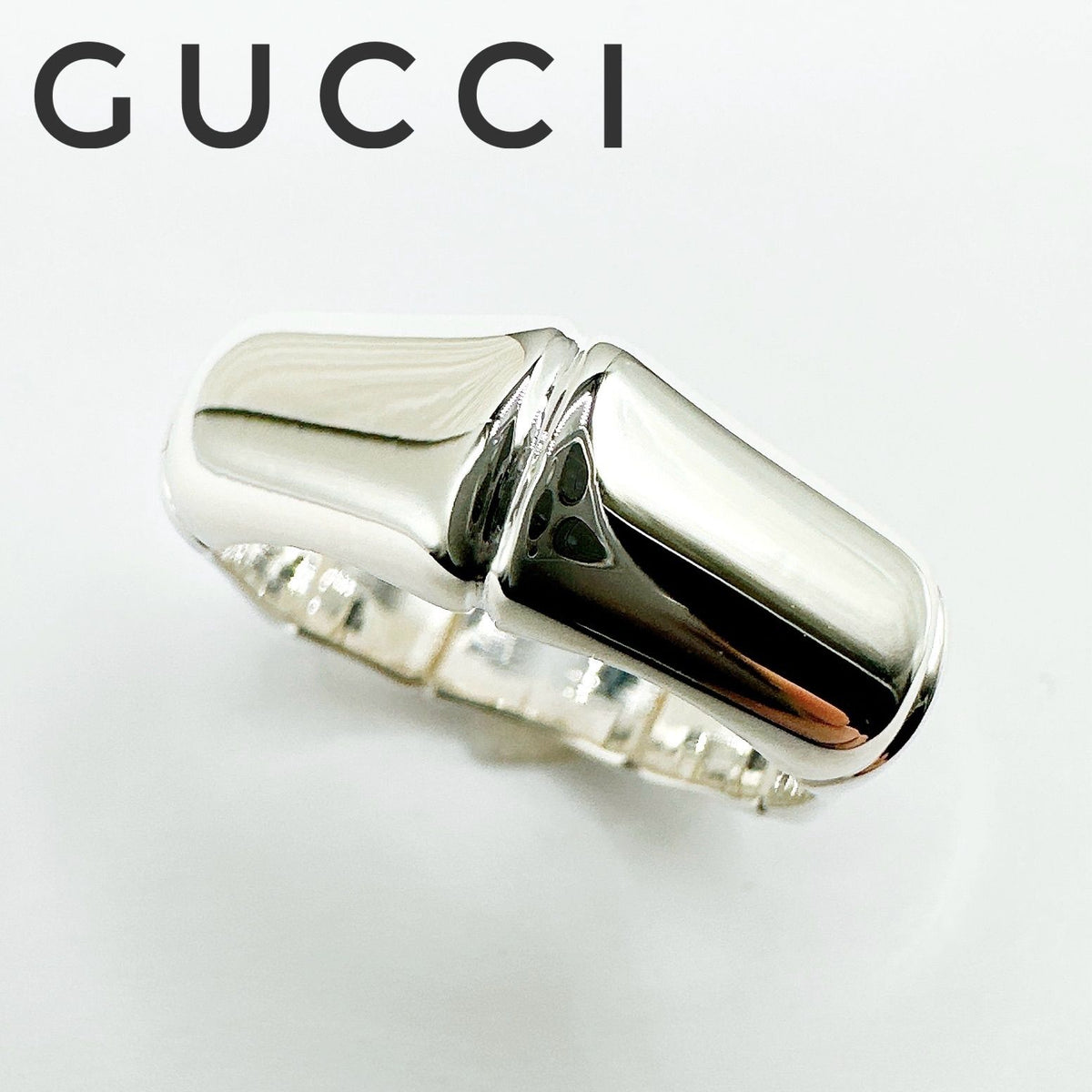 Gucci Bamboo Silver Ring