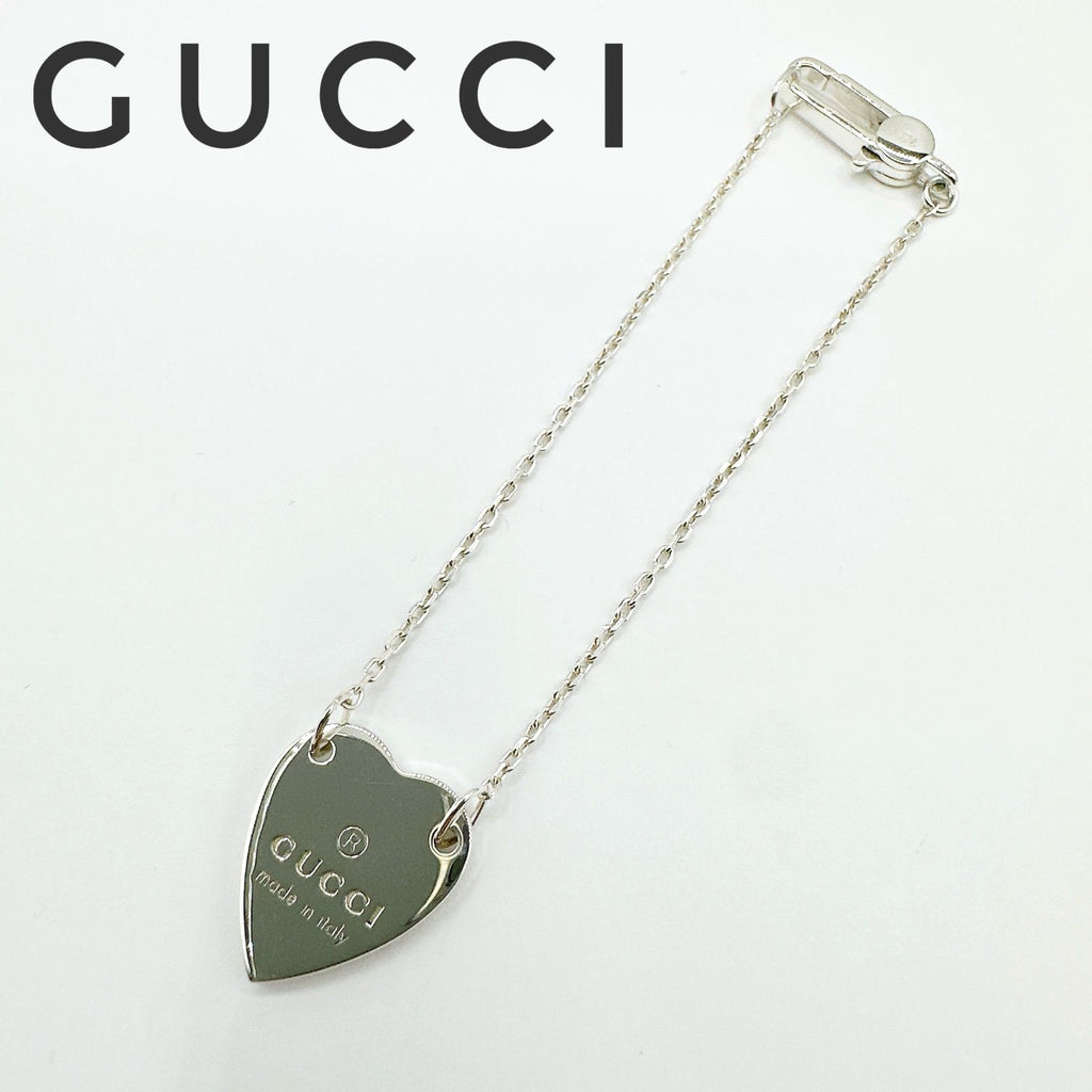Gucci Heart Silver Bracelet 16