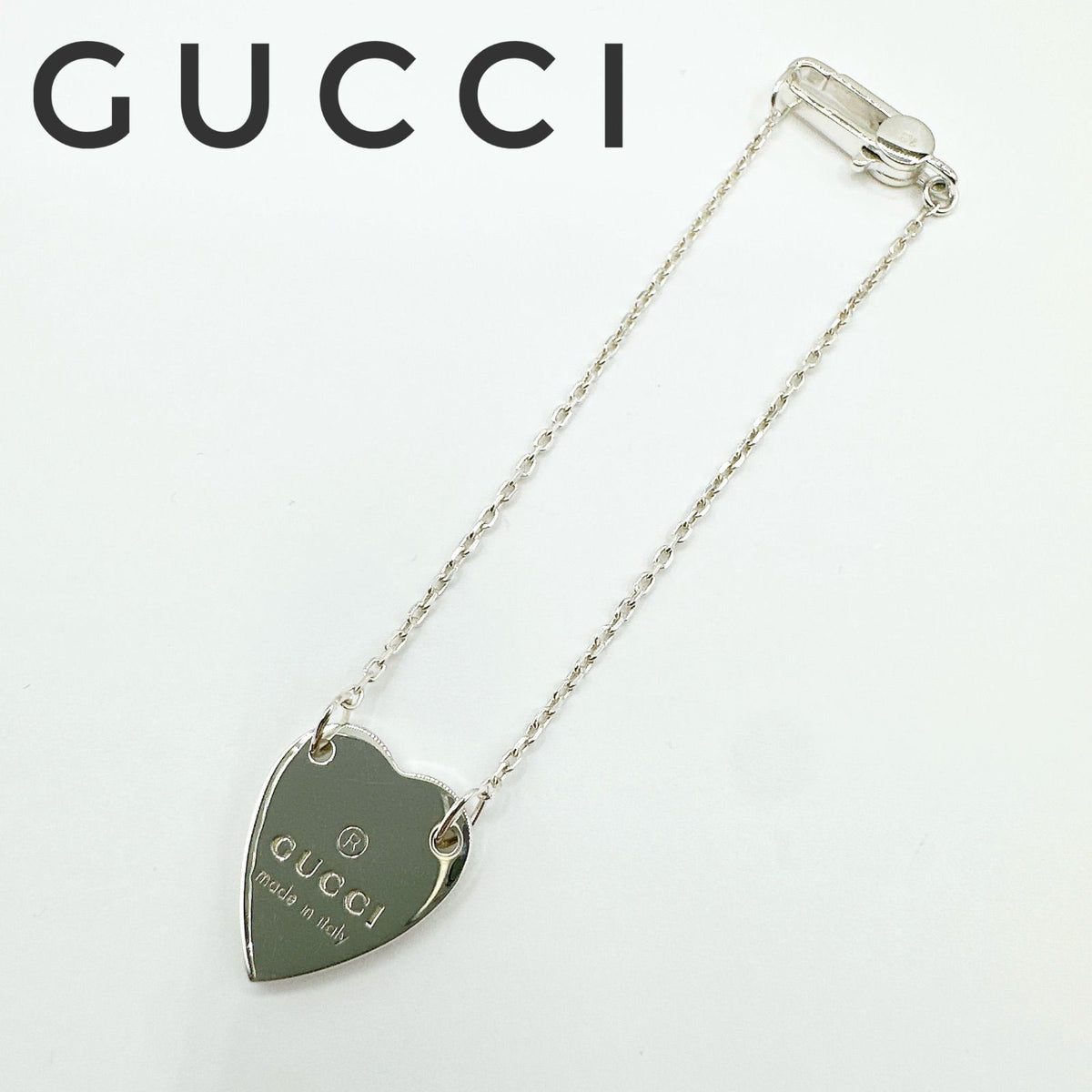 Gucci Heart Silver Bracelet 16
