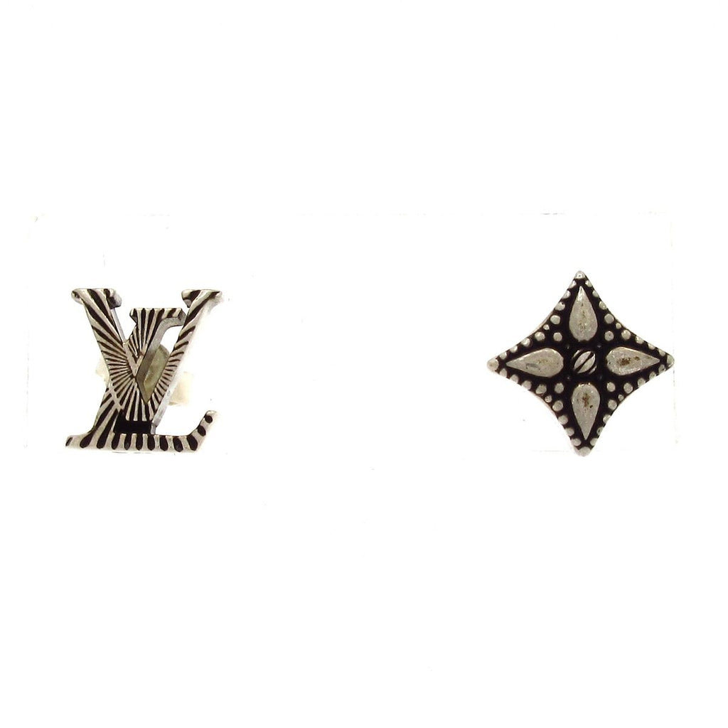 Louis Vuitton Earrings LV Whisper Silver