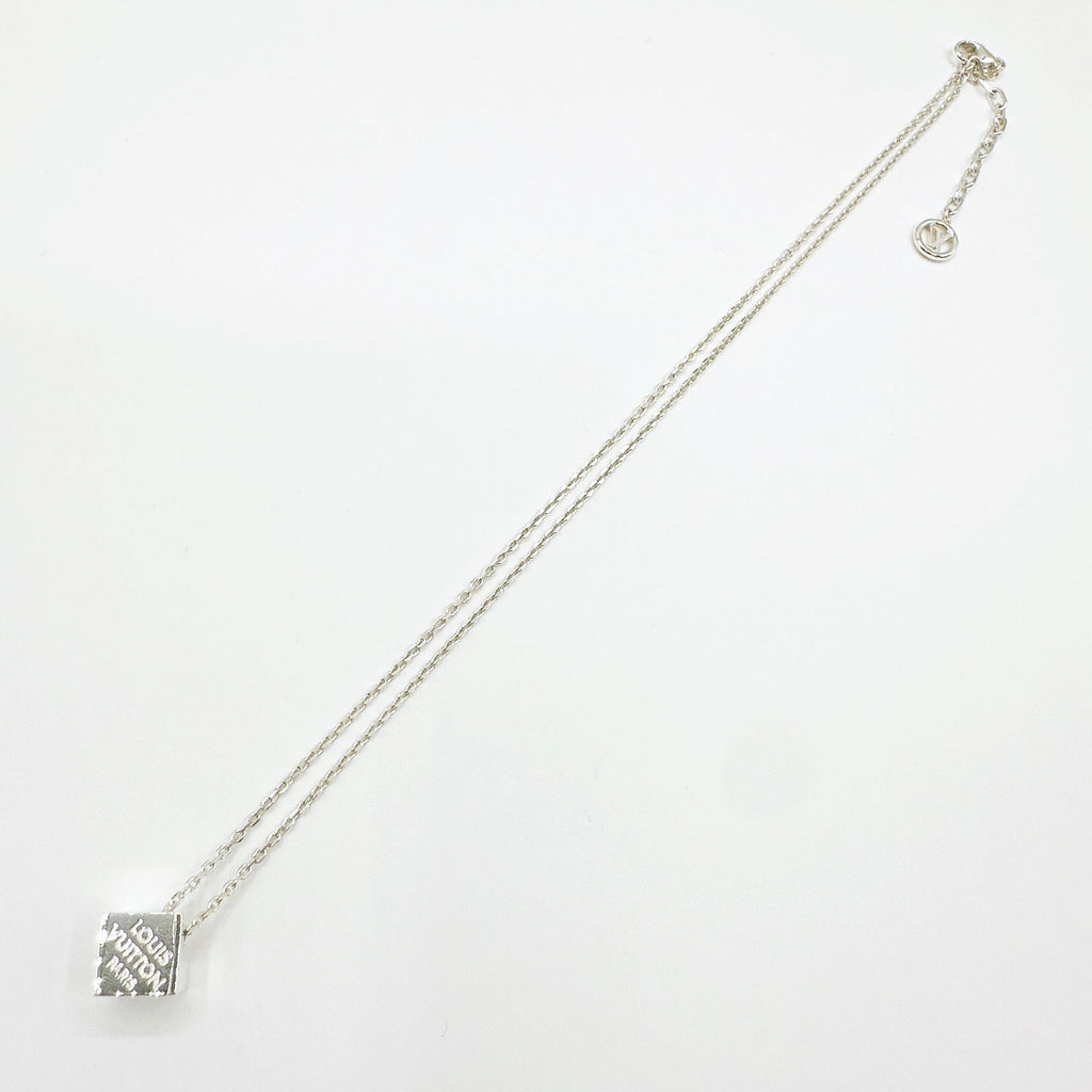 Louis Vuitton Necklace LV Cube Silver — view 8