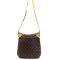 Louis Vuitton Odeon MM Monogram Shoulder Bag Canvas