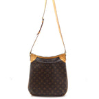 Louis Vuitton Odeon MM Monogram Shoulder Bag Canvas