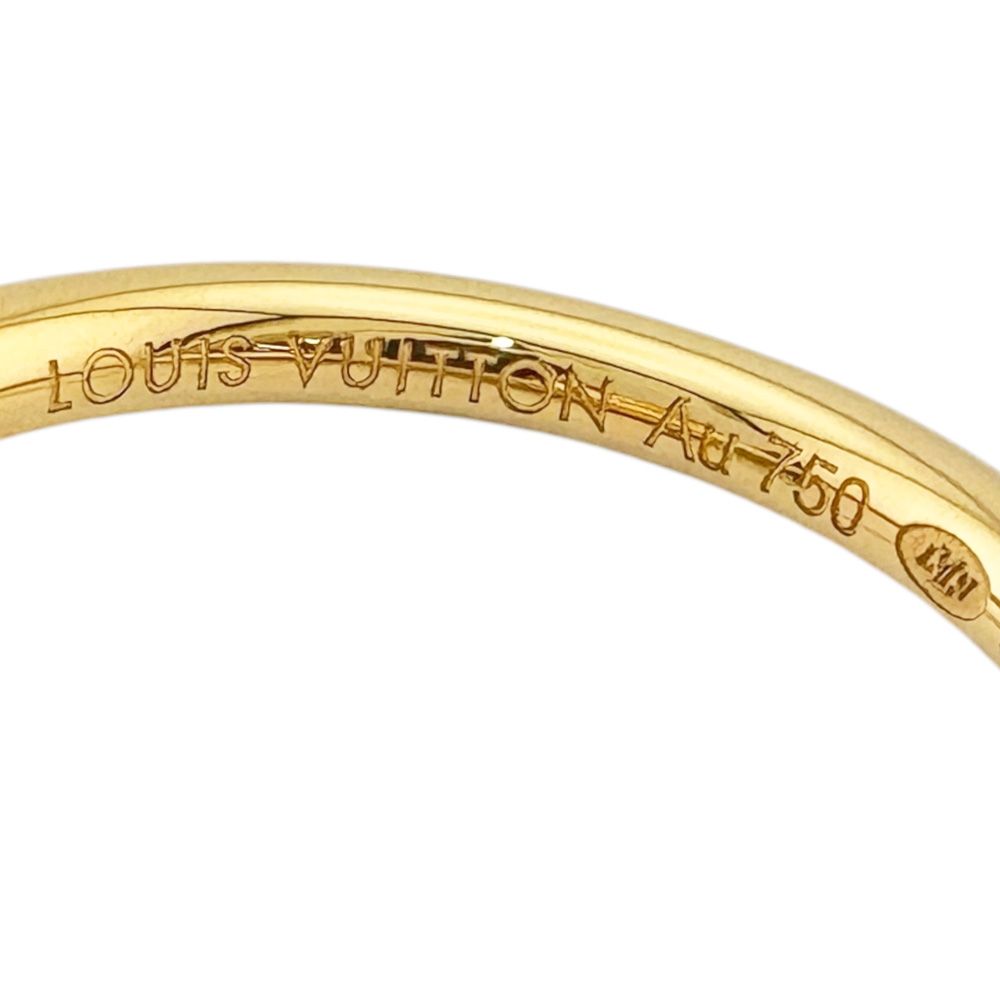 Louis Vuitton Bague B Blossom Ring 18k Yellow Gold Onyx — view 7