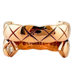 Chanel Coco Crush Diamond Ring 18K Pink Gold — view 6
