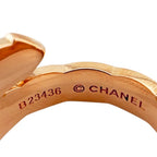 Chanel Coco Crush Diamond Ring 18K Pink Gold — view 8