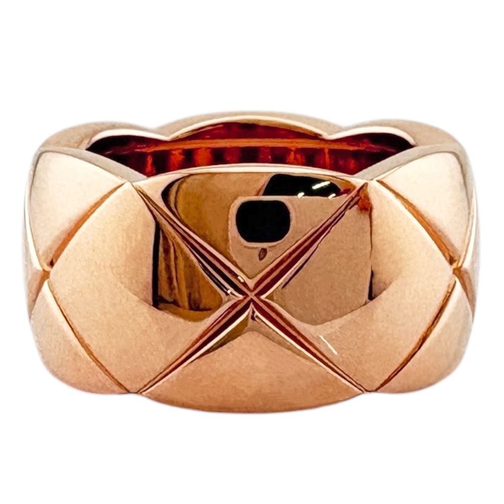 Chanel Coco Crush Large Ring 18K Pink Gold — view 6