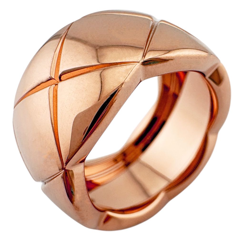 Chanel Coco Crush Large Ring 18K Pink Gold