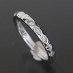 Louis Vuitton Diamond Ring Alliance Monogram 18k White Gold