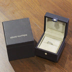 Louis Vuitton Diamond Ring Alliance Monogram 18k White Gold — view 7