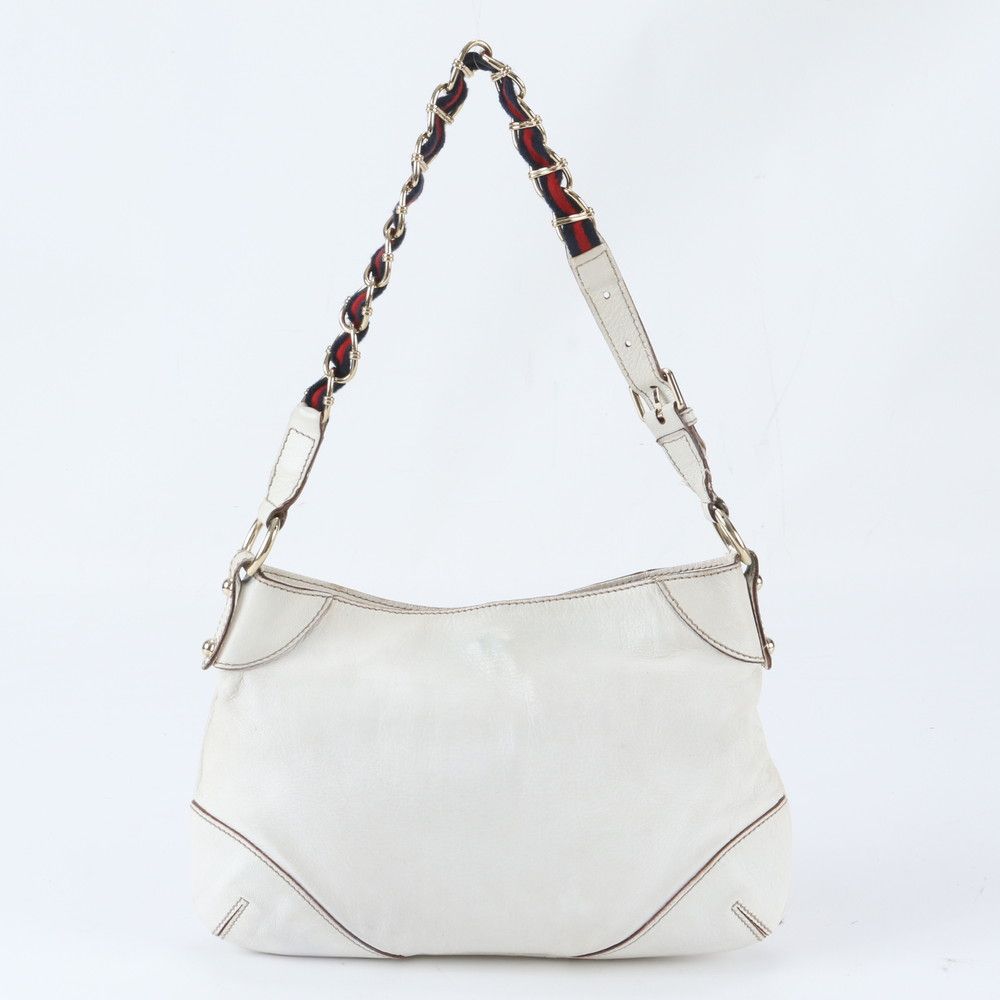 Gucci Sherry Line Leather Chain Shoulder Bag — view 3