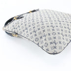 Louis Vuitton Monogram Mini Francoise Blue 2-Way Shoulder Bag — view 6