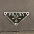 Prada Tessuto Nylon Triangle Logo Waist Bag Body Pouch — view 8