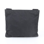 Prada Tessuto Nylon Triangle Logo Shoulder Bag Crossbody Messenger Black — view 3