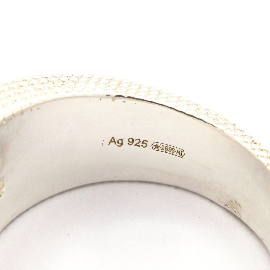 Gucci Ring Interlocking G Silver Milgrain — view 6