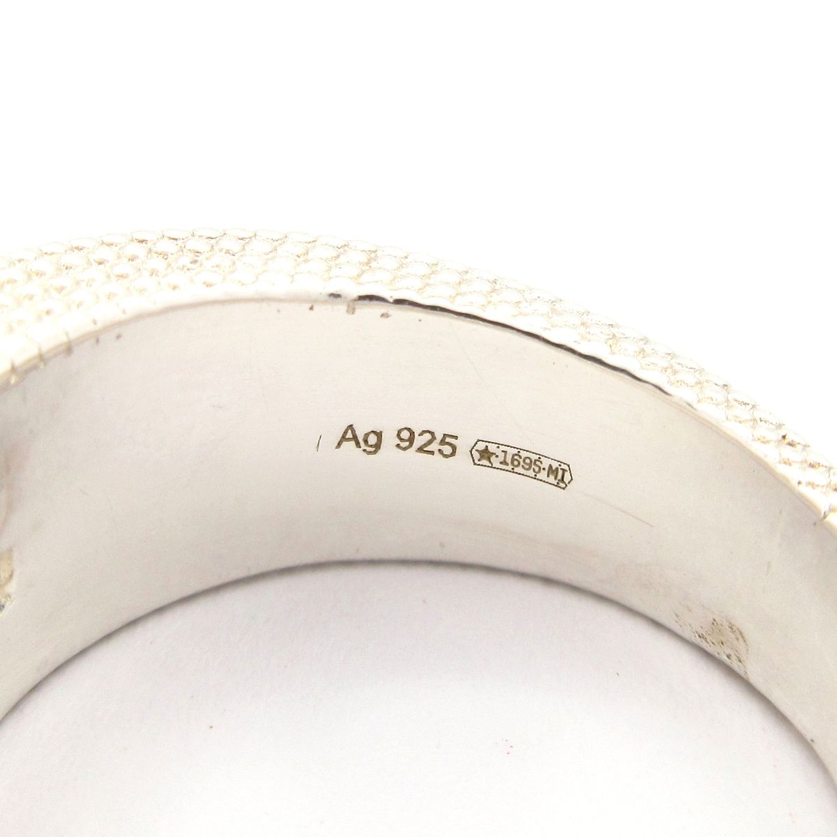 Gucci Ring Interlocking G Silver Milgrain — view 6