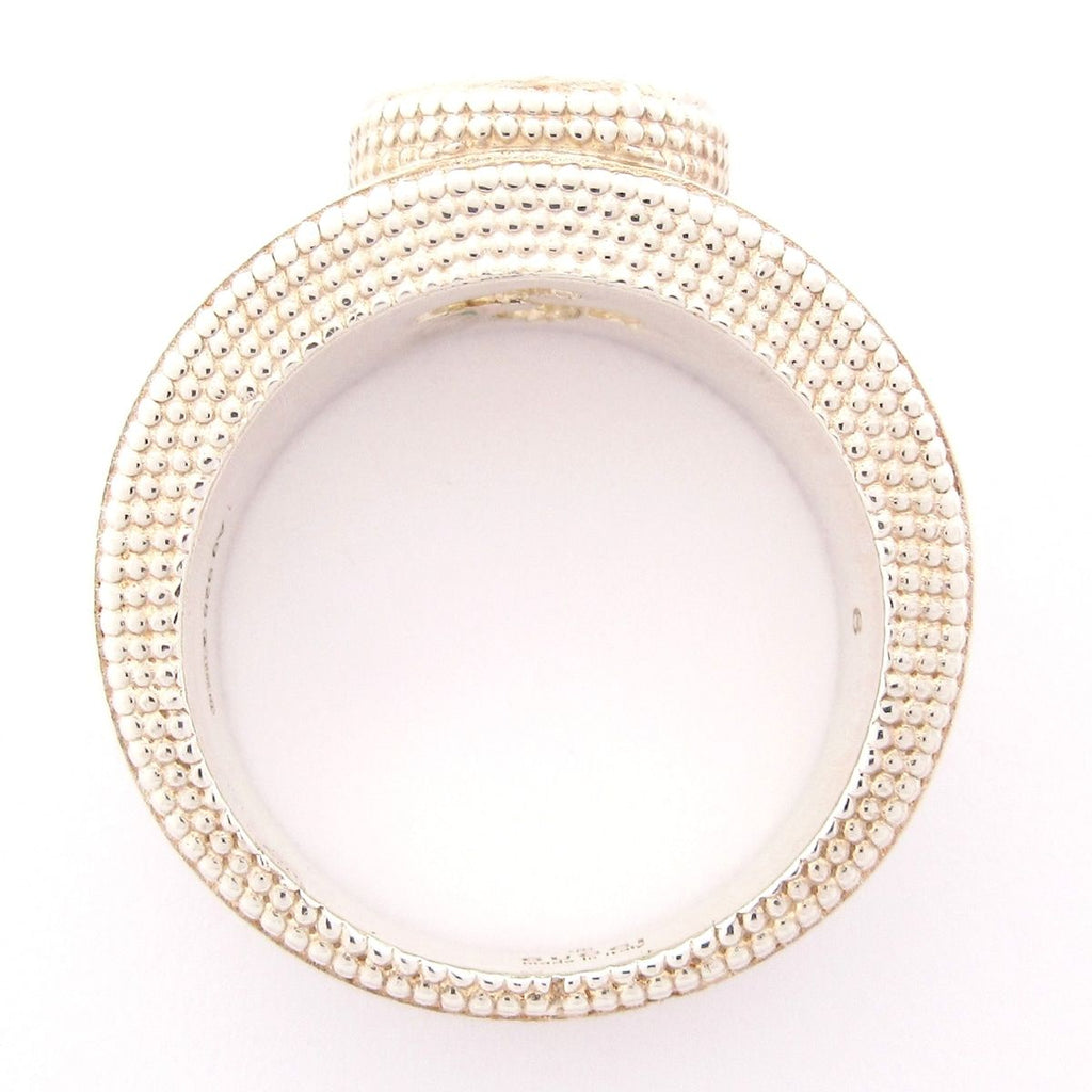 Gucci Ring Interlocking G Silver Milgrain — view 4