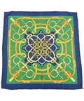 Hermes Bandana Scarf Green