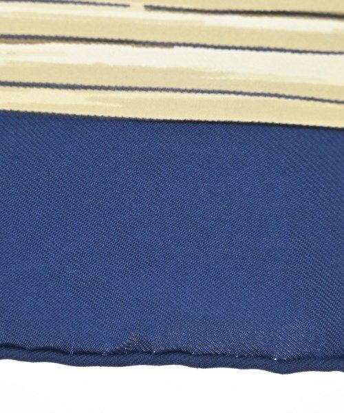 Hermes Bandana Scarf Navy — view 6