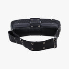 Dior Street Chic Columbus Black Canvas Leather Shoulder Bag — view 8