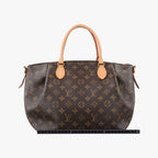 Louis Vuitton Turenne MM Monogram Brown Canvas Shoulder Bag — view 2