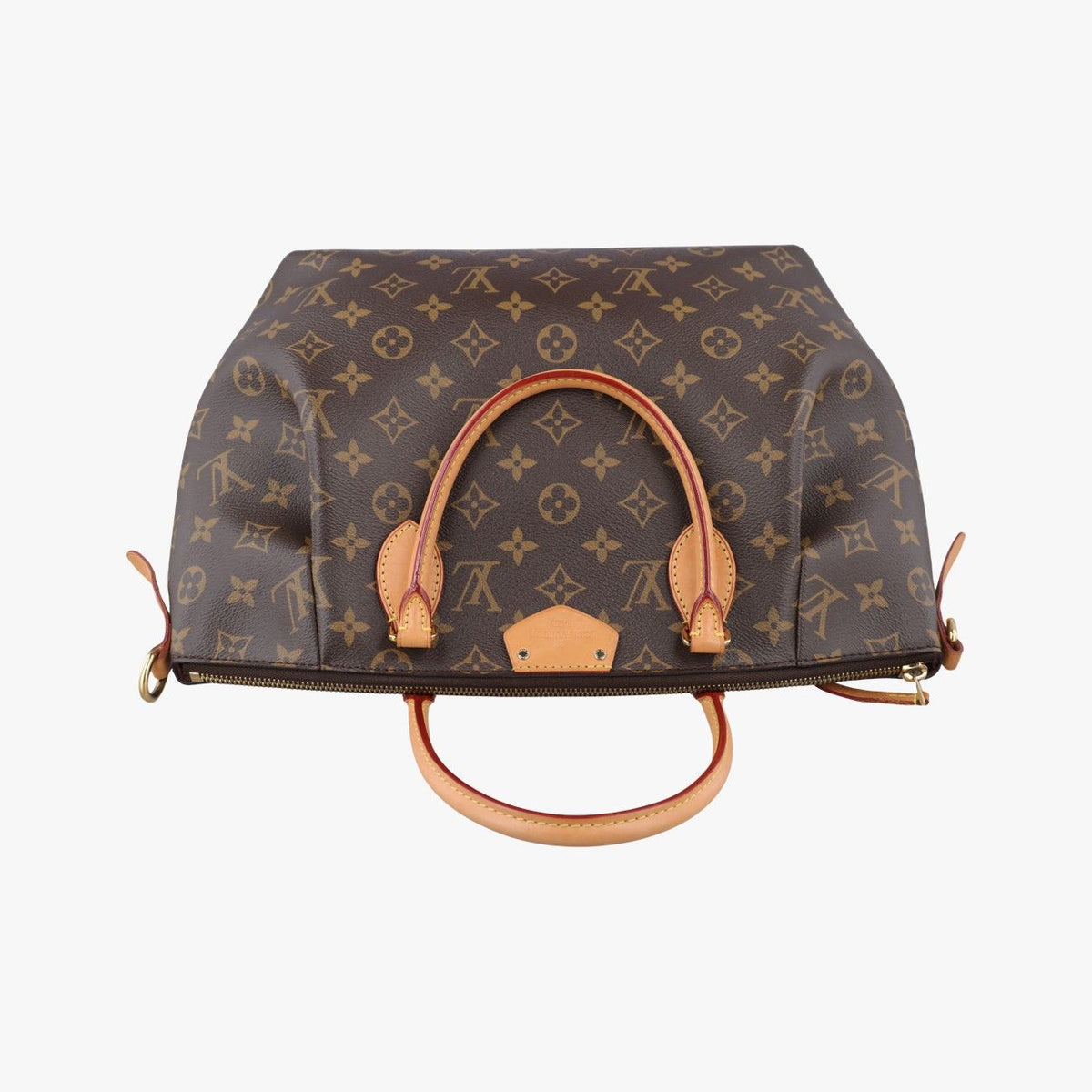 Louis Vuitton Turenne MM Monogram Brown Canvas Shoulder Bag — view 8