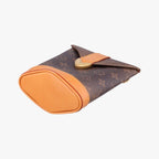 Louis Vuitton Envelope Pouch Monogram Brown Leather — view 4