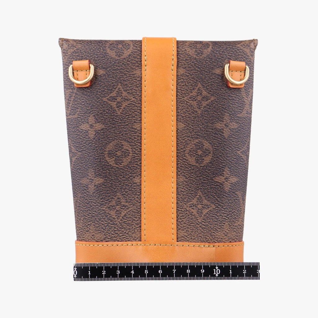 Louis Vuitton Envelope Pouch Monogram Brown Leather — view 2