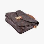 Louis Vuitton Pochette Metis MM Monogram Brown Canvas Handbag — view 4