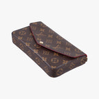 Louis Vuitton Pochette Felicie Monogram Brown Canvas Shoulder Bag — view 4