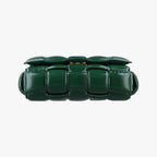 Bottega Veneta Padded Cassette Green Lambskin Shoulder Bag — view 3