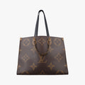Louis Vuitton on the Go GM Monogram Brown Canvas Tote
