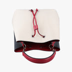 Louis Vuitton Neo Noe Red White Black Epi Bucket Bag — view 8