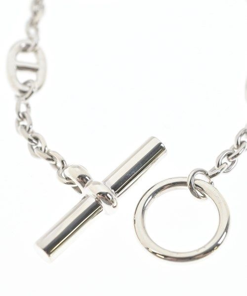 Hermes Bracelet Bangle Silver — view 5