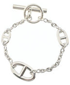 Hermes Bracelet Bangle Silver
