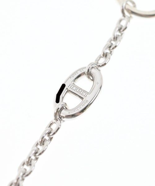 Hermes Bracelet Bangle Silver — view 6