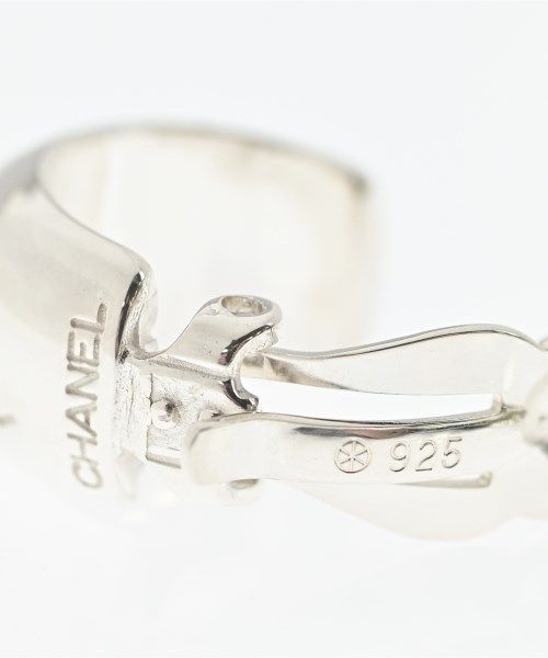 Chanel Earrings Silver — view 7