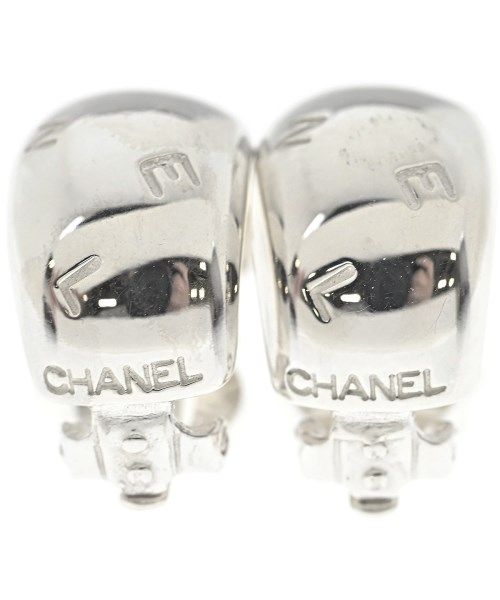 Chanel Earrings Silver — view 4