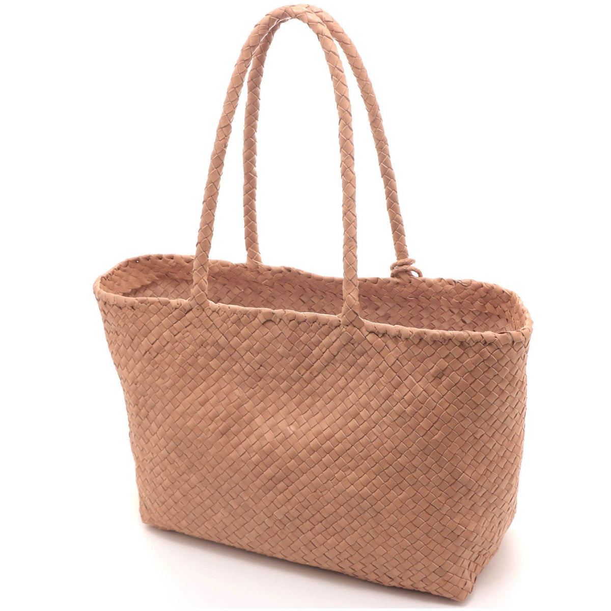 Prada Large Tote Beige Leather — view 2