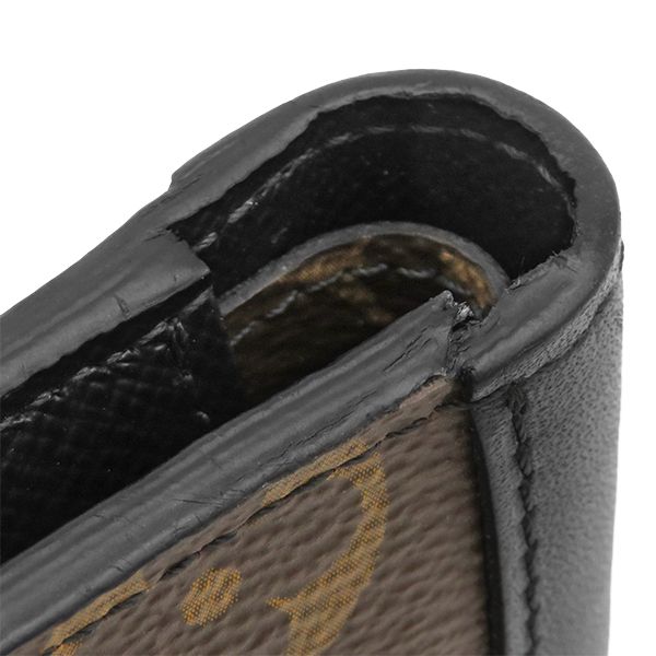 Louis Vuitton Bifold Wallet Portefeuille Mindoro Monogram Macassar Silver Brown — view 5