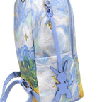 Louis Vuitton Backpack Van Gogh Palm Springs Blue Gold Masters Collection — view 8