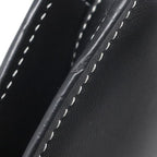 Loewe Shoulder Bag Gate Double Zip Pouch Leather Black Gold — view 7