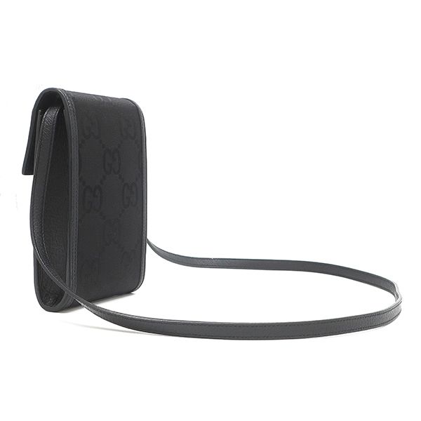 Gucci Shoulder Bag Off the Grid Nylon Leather Black Silver — view 2