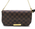 Louis Vuitton Favorite PM Damier Shoulder Bag Canvas Brown