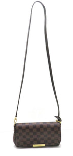Louis Vuitton Favorite PM Damier Shoulder Bag Canvas Brown — view 2