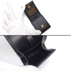 Prada Handbag Monochrome Medium Black Saffiano Cuirno Leather Gold — view 6